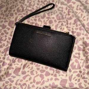 MK black wristlet